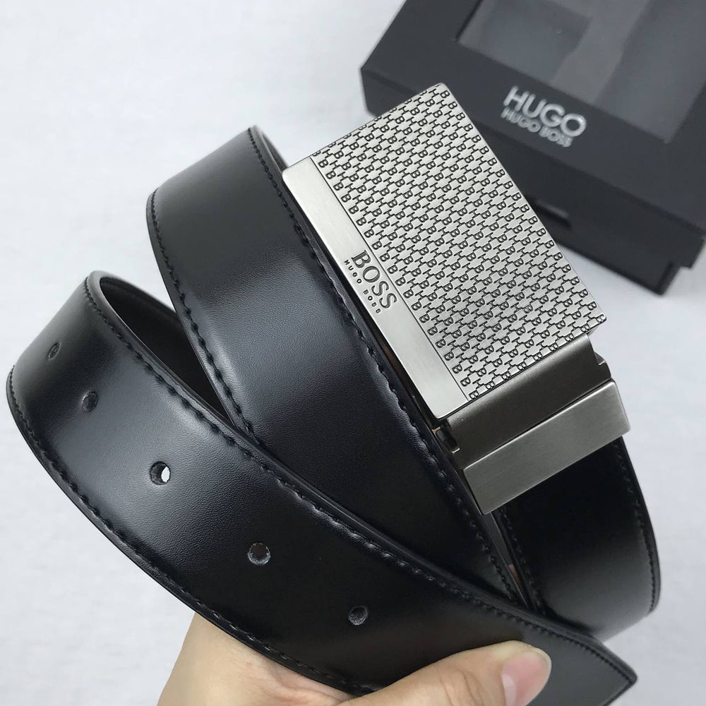 Hugo Boss Men’s Leather Belt Set
