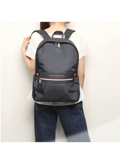 Tommy Hilfiger Men’s Black Backpack TC980CB0 – Premium Everyday & Laptop Bag