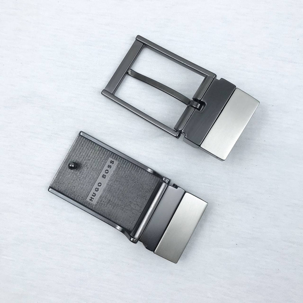 Hugo Boss Men’s Leather Belt Set