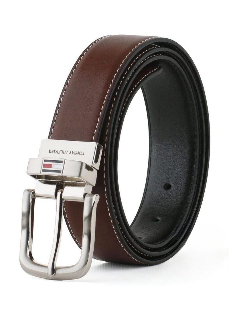 TH Leather Wallet-Belt Set For Men
