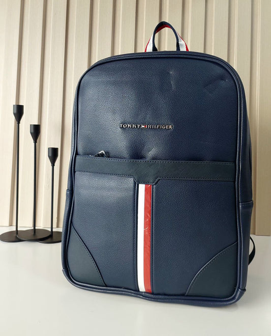 شنطة ظهر تومي هيلفيغر رجالي - جلد فاخر | Tommy Hilfiger Backpack