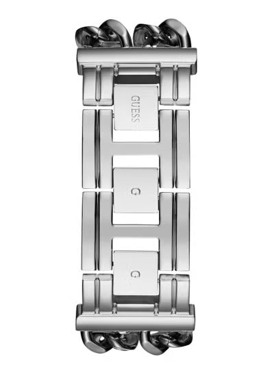 Guess W1117L1 Women’s Watch – Silver Stainless Steel Bracelet & Rectangular Dial | 30mm Quartz Elegant Timepiece