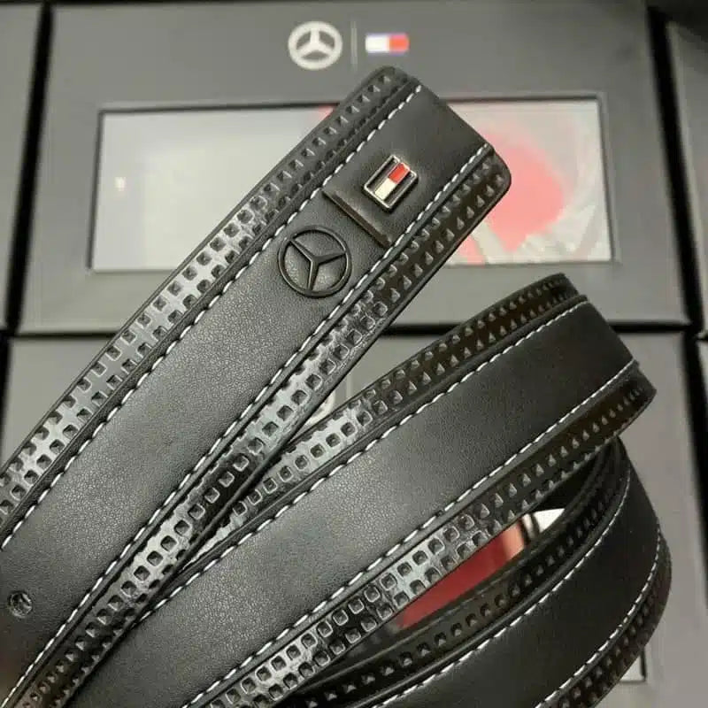 Tommy Hilfiger Men’s Luxury Gift Set: Leather Belt & Bi-Fold Wallet Duo