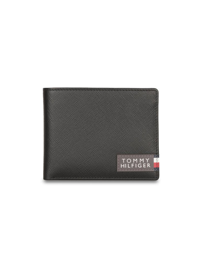 Midnight Black Tommy Hilfiger Bifold Wallet