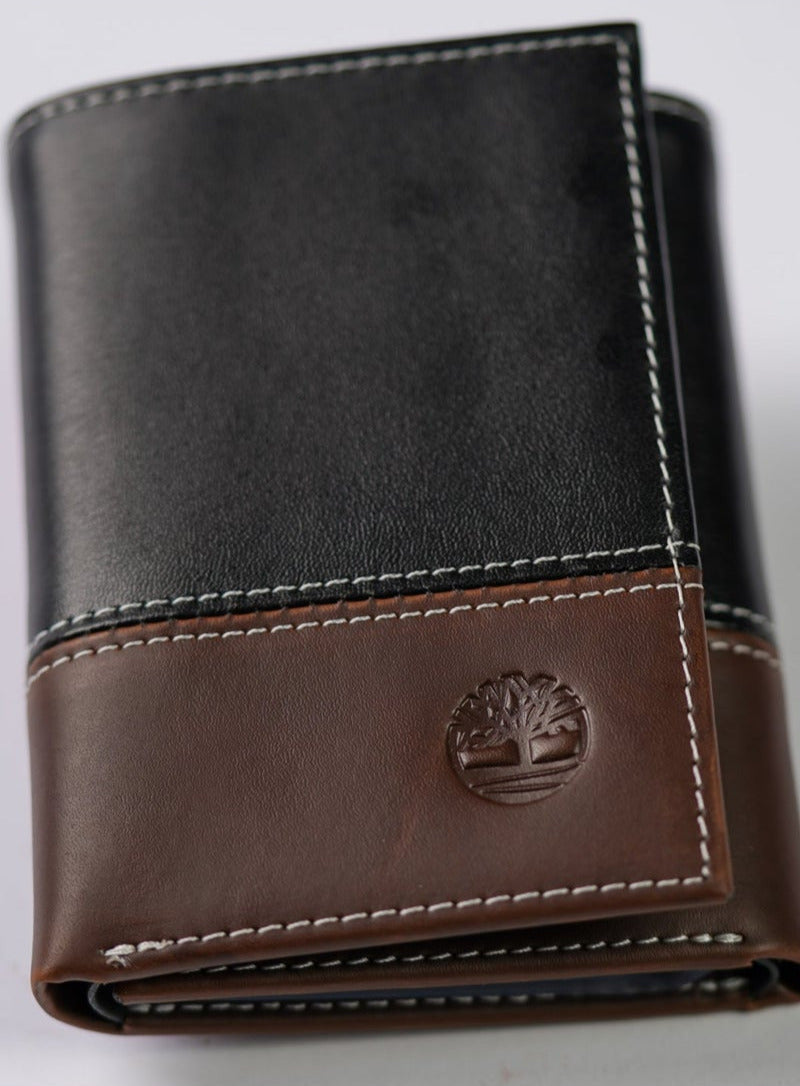 TL trifold leather wallet For Men